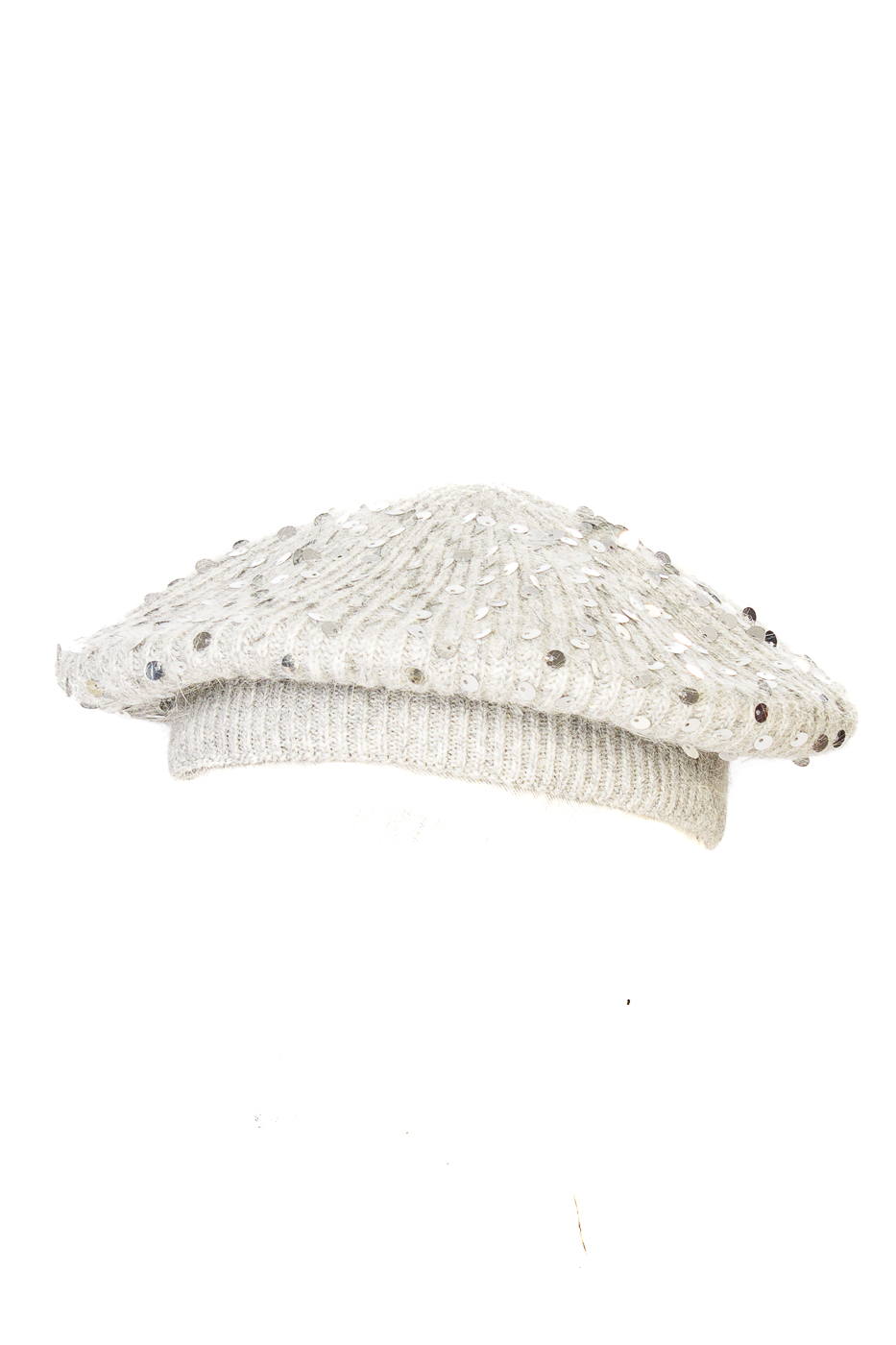 BASCO MAGLIA CON PAILLETTES, TG.UNICA - GREY